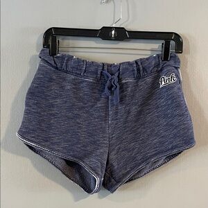 PINK Victoria's Secret Heathered Blue‎ Booty Shorts Size XS